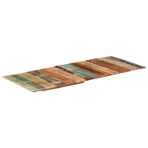 vidaXL Tabletop Rectangular 60x140 cm 15-16mm Solid Reclaimed Wood