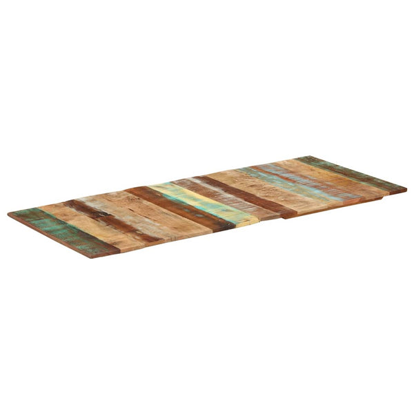 vidaXL Tabletop Rectangular 60x140 cm 15-16mm Solid Reclaimed Wood