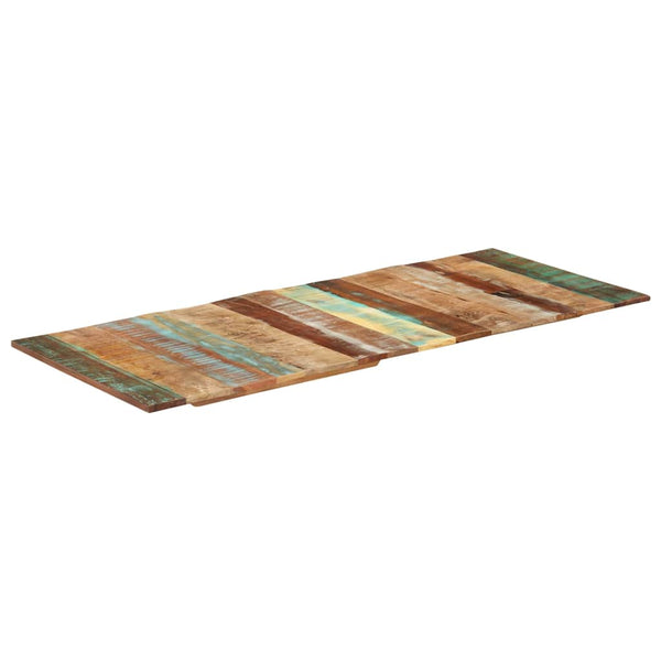 vidaXL Tabletop Rectangular 60x140 cm 15-16mm Solid Reclaimed Wood