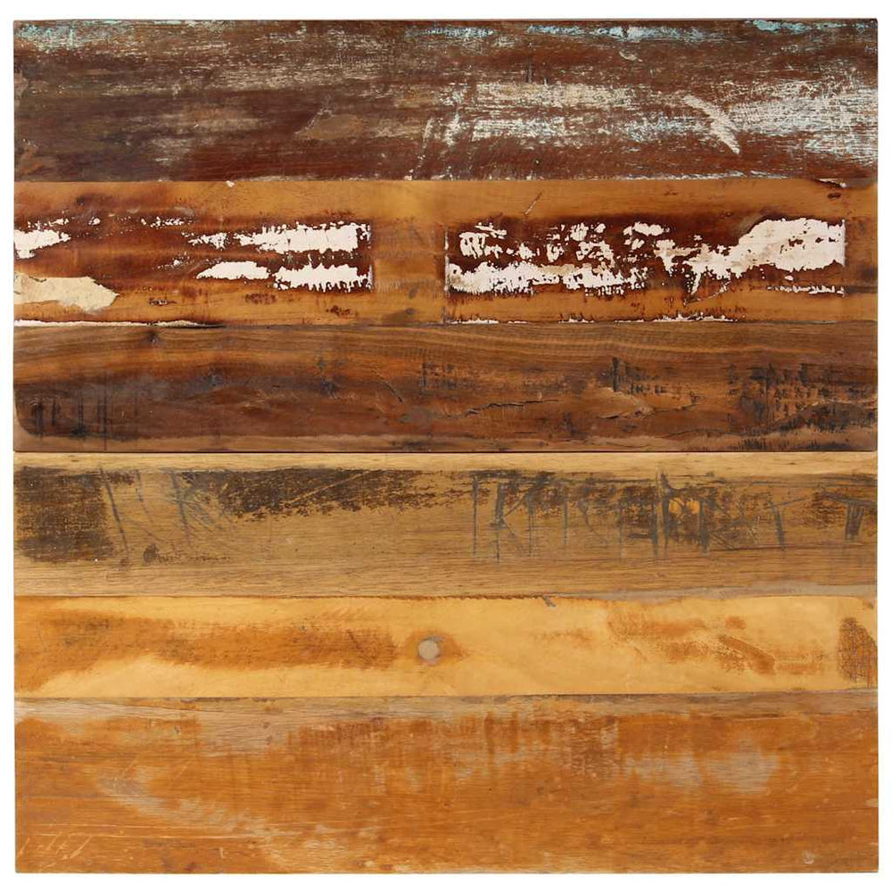 vidaXL Table Top Square 70x70 cm 15-16 mm Solid Reclaimed Wood