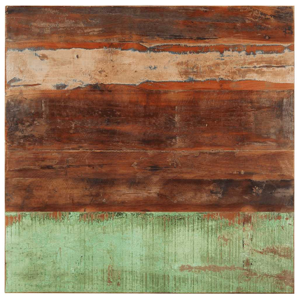 vidaXL Tabletop Square 80x80 cm 15-16 mm Solid Reclaimed Wood