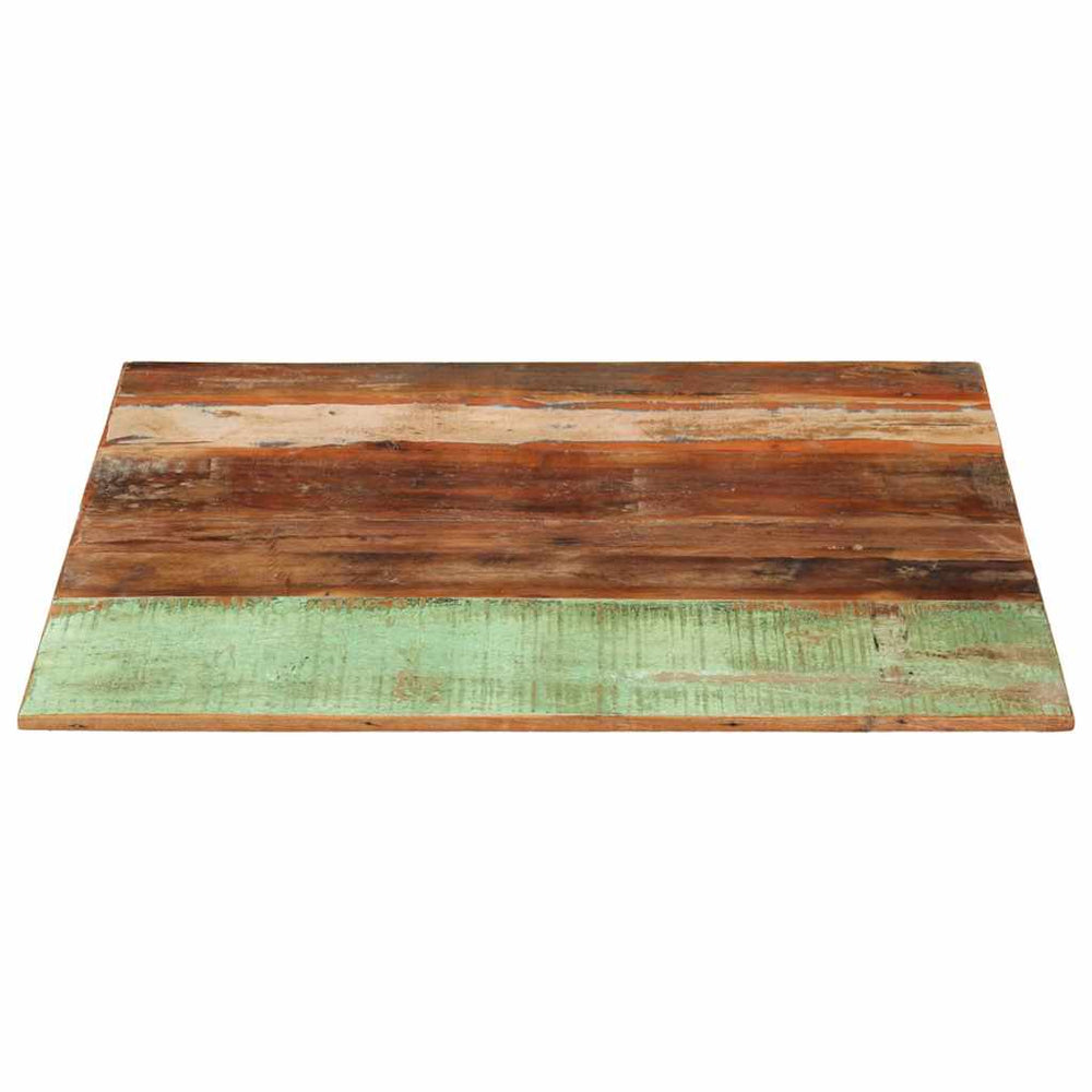 vidaXL Tabletop Square 80x80 cm 15-16 mm Solid Reclaimed Wood
