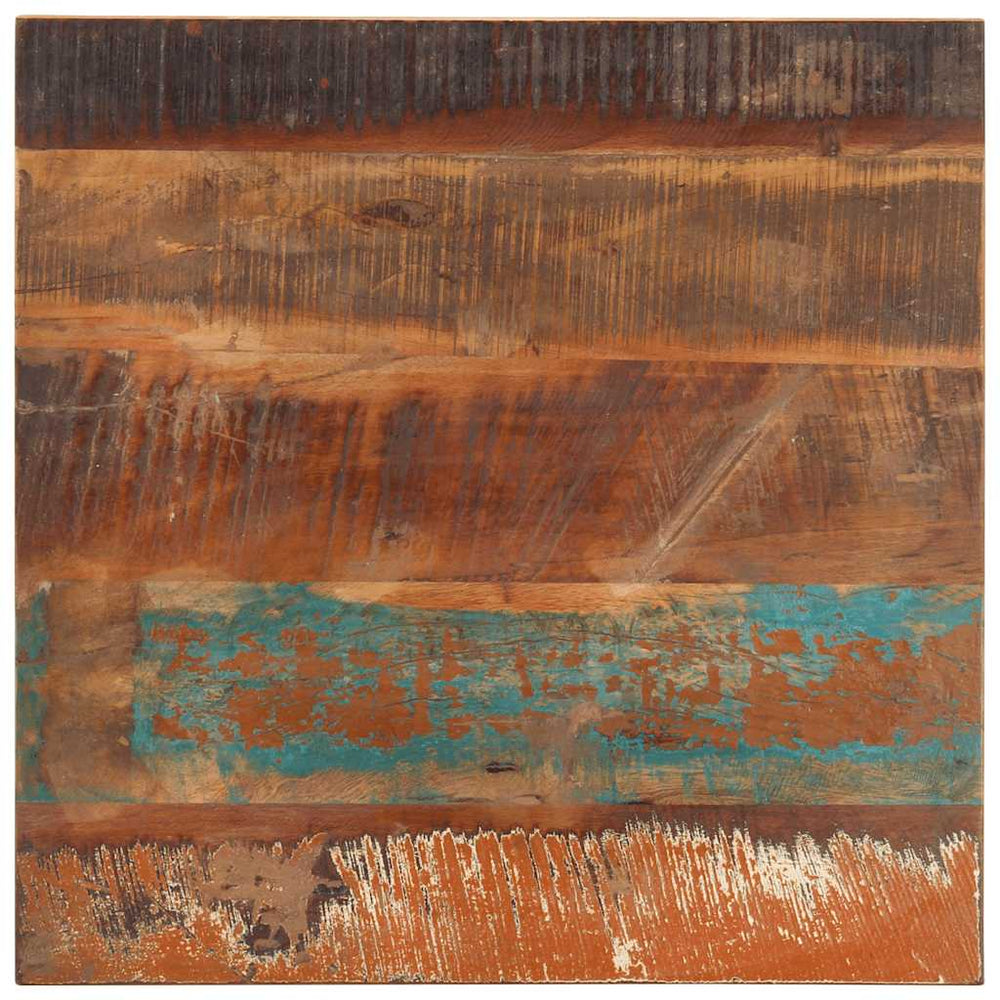 vidaXL Table Top Square 60x60 cm 25-27 mm Reclaimed Wood Solid