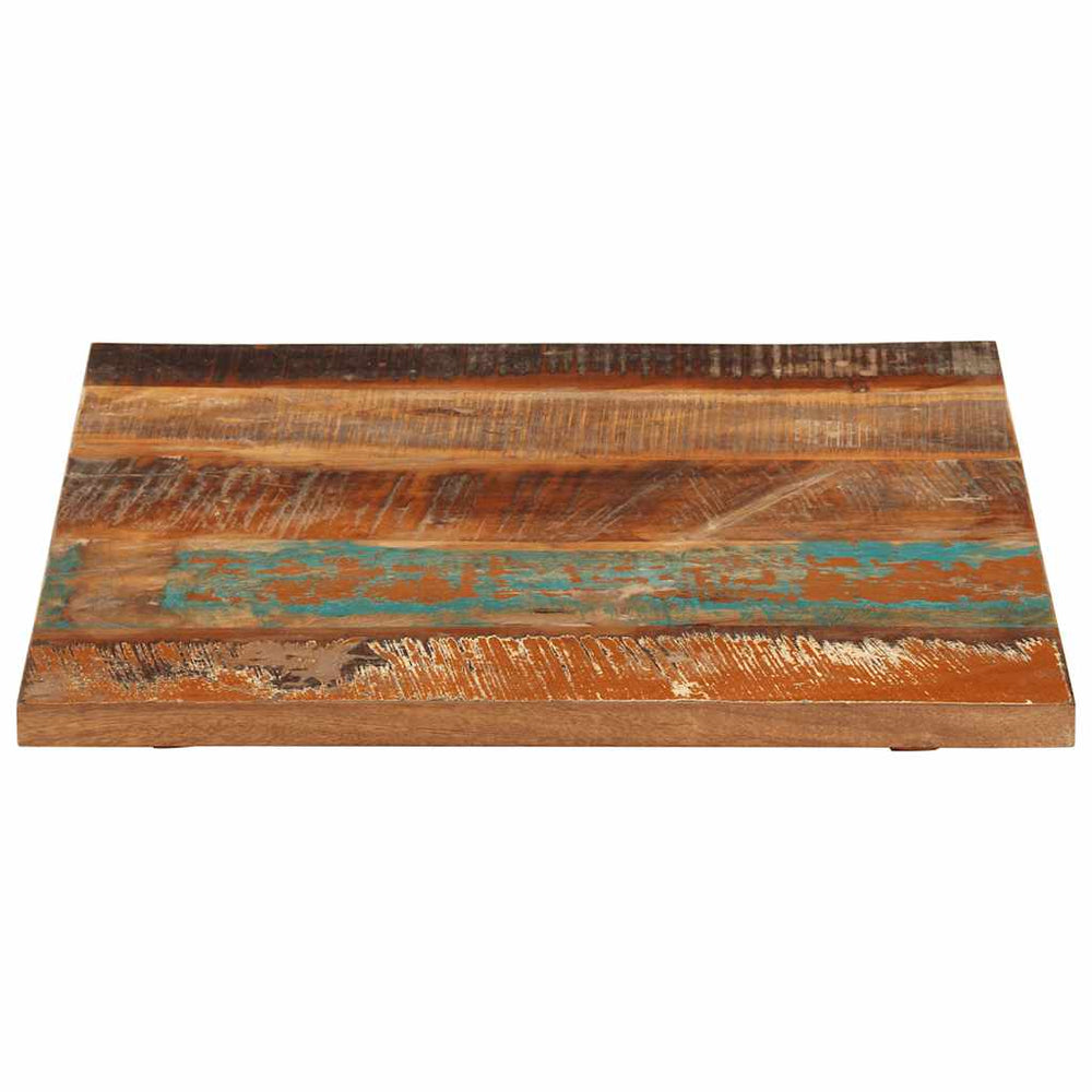 vidaXL Table Top Square 60x60 cm 25-27 mm Reclaimed Wood Solid