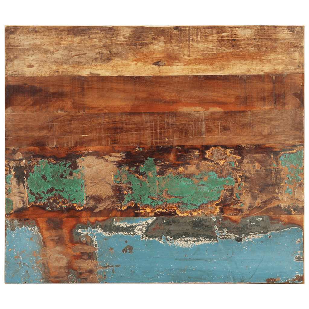 vidaXL Tabletop Rectangular 60x70 cm 25-27 mm Solid Reclaimed Wood