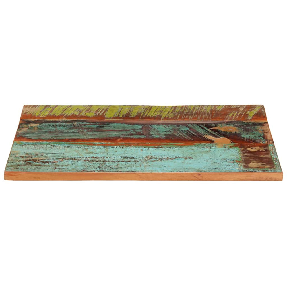 vidaXL Tabletop Rectangular 60x80 cm 25-27 mm Solid Reclaimed Wood