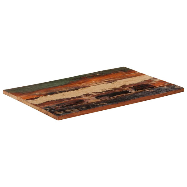 vidaXL Tabletop Rectangular 60x90 cm 25-27 mm Solid Reclaimed Wood
