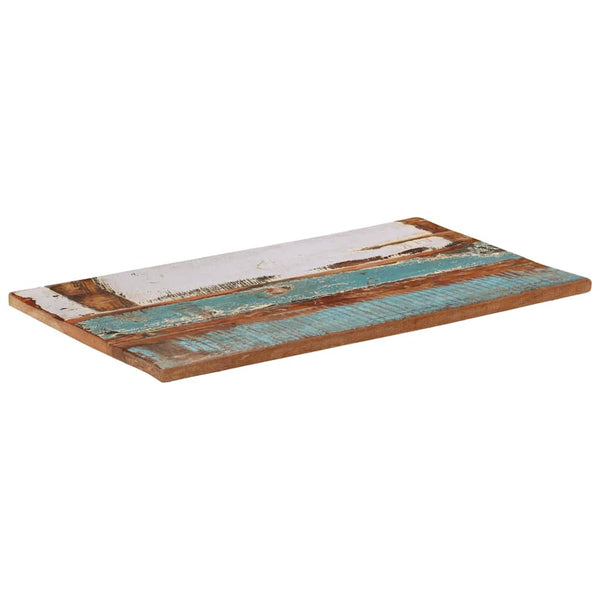 vidaXL Table Top Rectangular 60x100 cm 25-27 mm Solid Reclaimed Wood