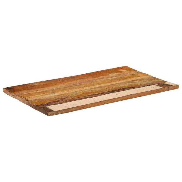 vidaXL Table Top Rectangular 60x100 cm 25-27 mm Solid Reclaimed Wood