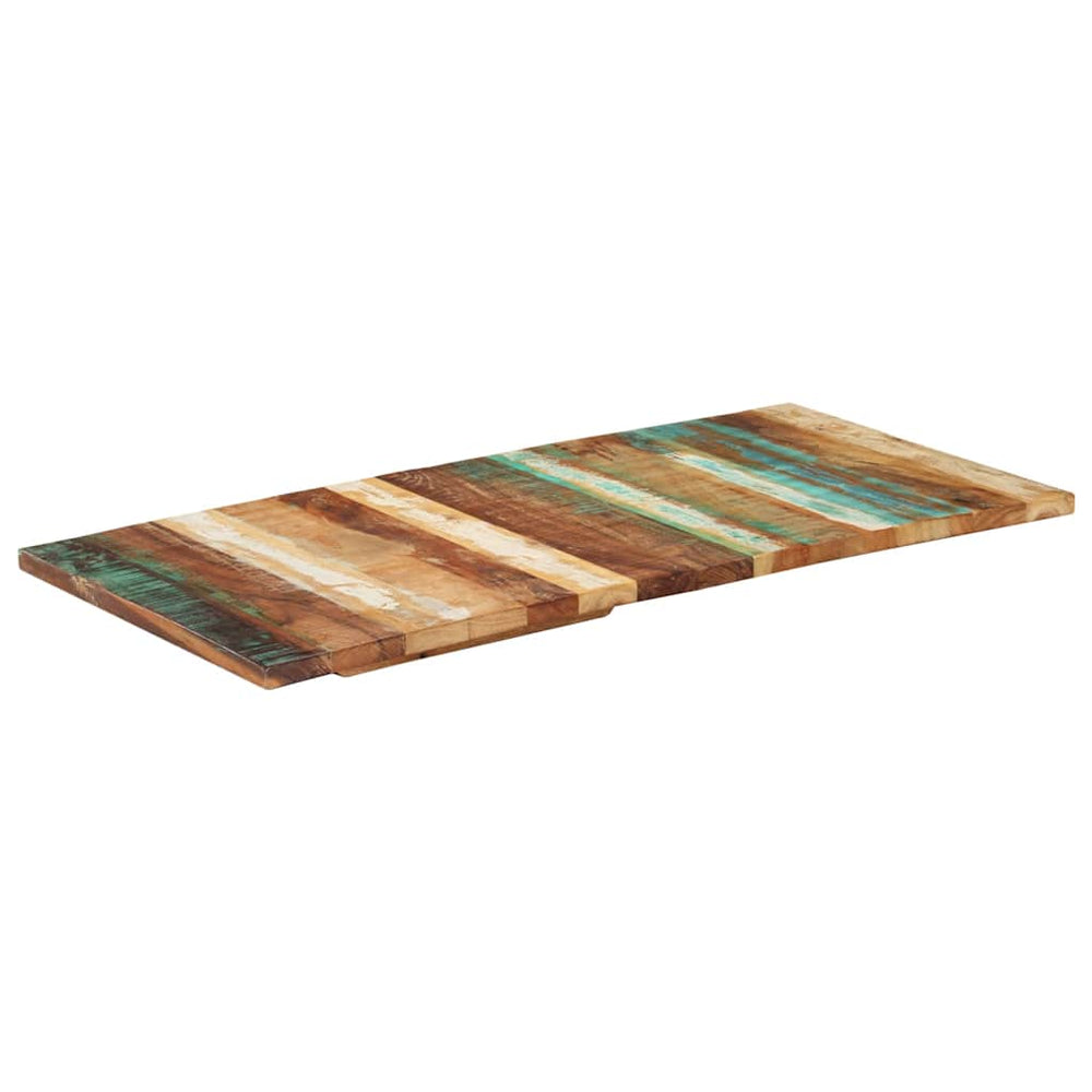 vidaXL Tabletop Rectangular 60x120 cm 25-27 mm Solid Reclaimed Wood