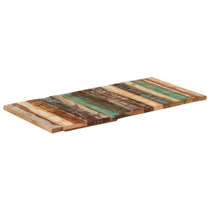 vidaXL Tabletop Rectangular 60x120 cm 25-27 mm Solid Reclaimed Wood