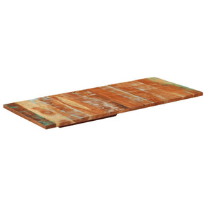 vidaXL Tabletop Rectangular 60x140 cm 25-27 mm Solid Reclaimed Wood