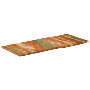 vidaXL Tabletop Rectangular 60x140 cm 25-27 mm Solid Reclaimed Wood