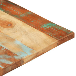 vidaXL Tabletop Rectangular 60x140 cm 25-27 mm Solid Reclaimed Wood