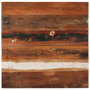 vidaXL Tabletop Square 70x70 cm 25-27 mm Solid Reclaimed Wood