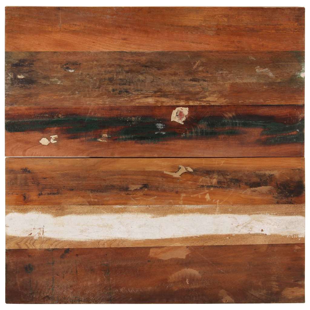 vidaXL Tabletop Square 70x70 cm 25-27 mm Solid Reclaimed Wood