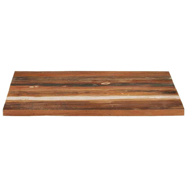 vidaXL Tabletop Square 70x70 cm 25-27 mm Solid Reclaimed Wood