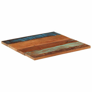 vidaXL Tabletop Square 70x70 cm 25-27 mm Solid Reclaimed Wood