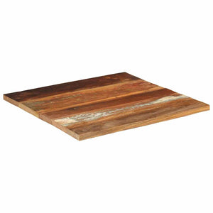 vidaXL Tabletop Square 70x70 cm 25-27 mm Solid Reclaimed Wood