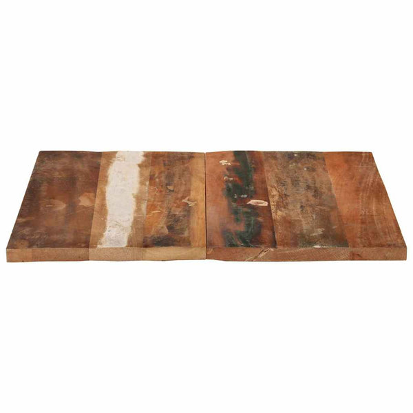 vidaXL Tabletop Square 70x70 cm 25-27 mm Solid Reclaimed Wood