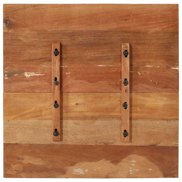 vidaXL Tabletop Square 70x70 cm 25-27 mm Solid Reclaimed Wood