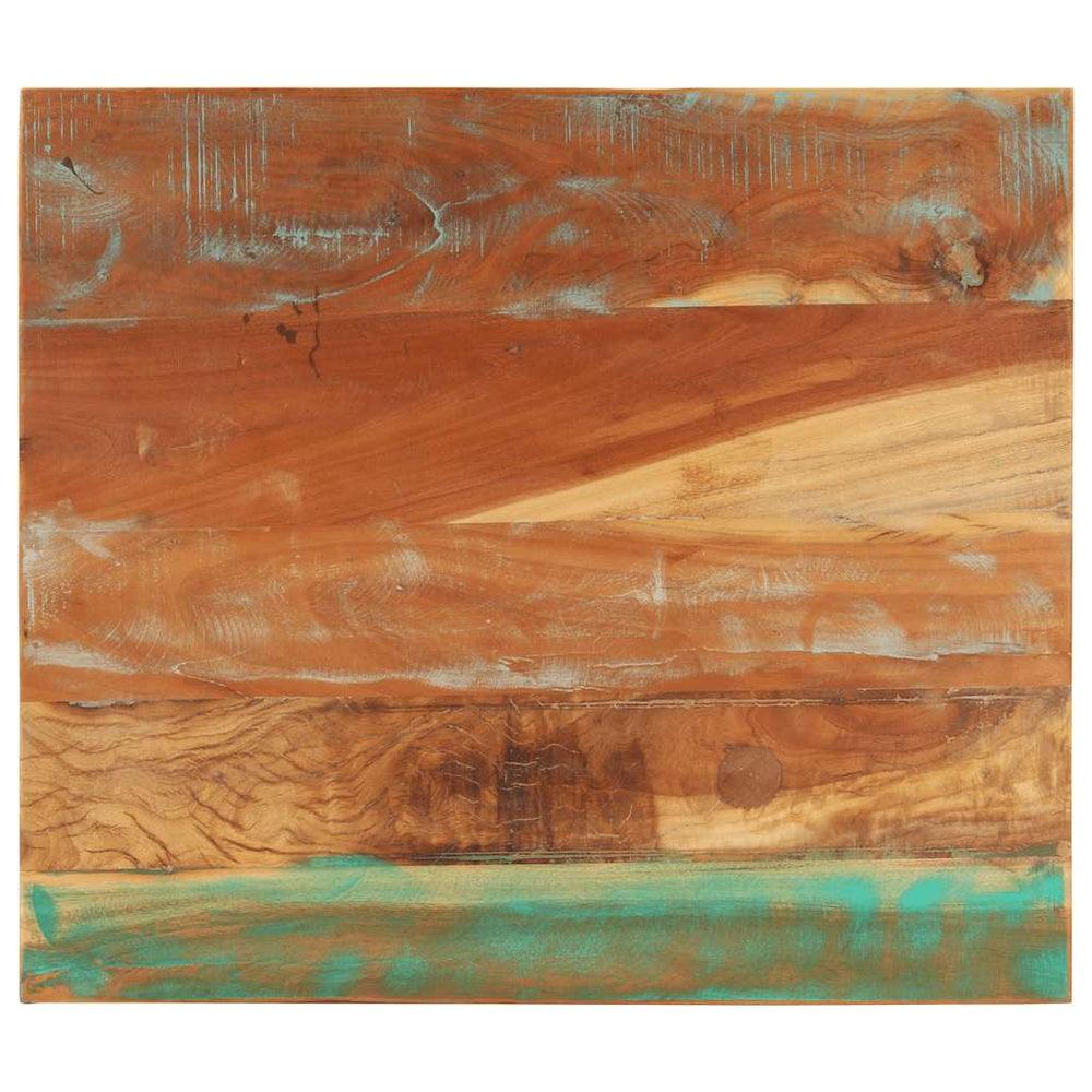 vidaXL Tabletop Rectangular 70x80 cm 25-27 mm Solid Reclaimed Wood