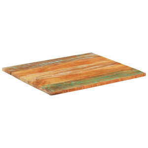 vidaXL Tabletop Rectangular 70x80 cm 25-27 mm Solid Reclaimed Wood