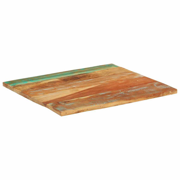 vidaXL Tabletop Rectangular 70x80 cm 25-27 mm Solid Reclaimed Wood