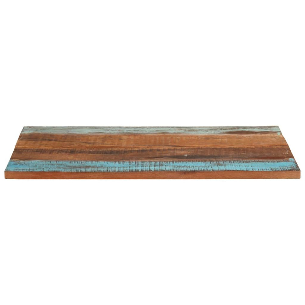 vidaXL Tabletop Rectangular 70x90 cm 25-27 mm Solid Reclaimed Wood