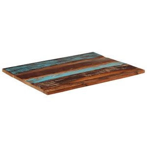 vidaXL Tabletop Rectangular 70x90 cm 25-27 mm Solid Reclaimed Wood