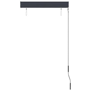 vidaXL Outdoor Roller Blind 80 x 250 cm White and Orange