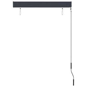 vidaXL Outdoor Roller Blind 100 x 250 cm Orange and Brown