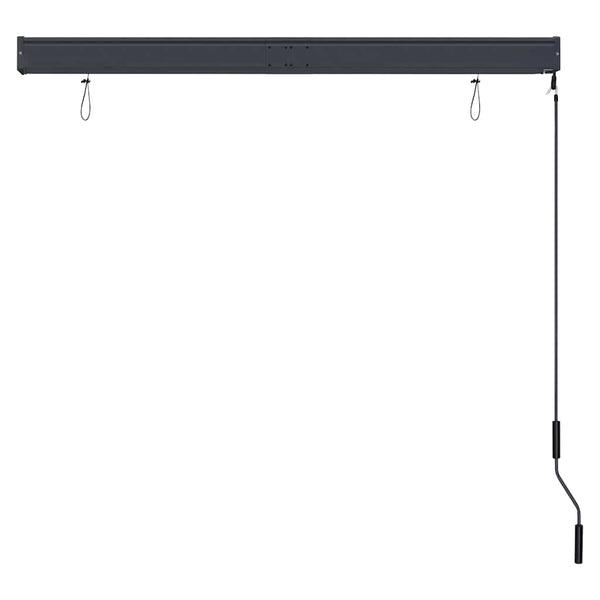 vidaXL Outdoor Roller Blind 140x250 cm White and Orange