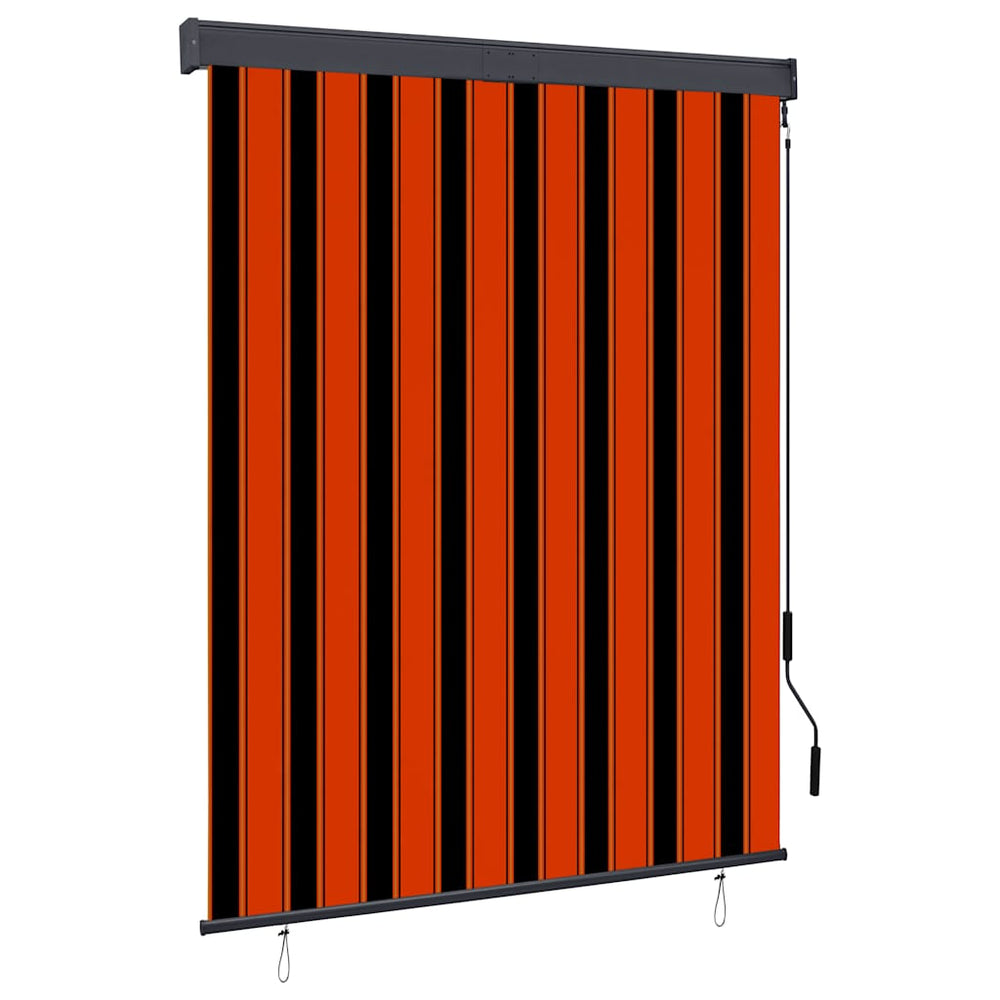 vidaXL Outdoor Blind 140x250 cm Orange and Brown