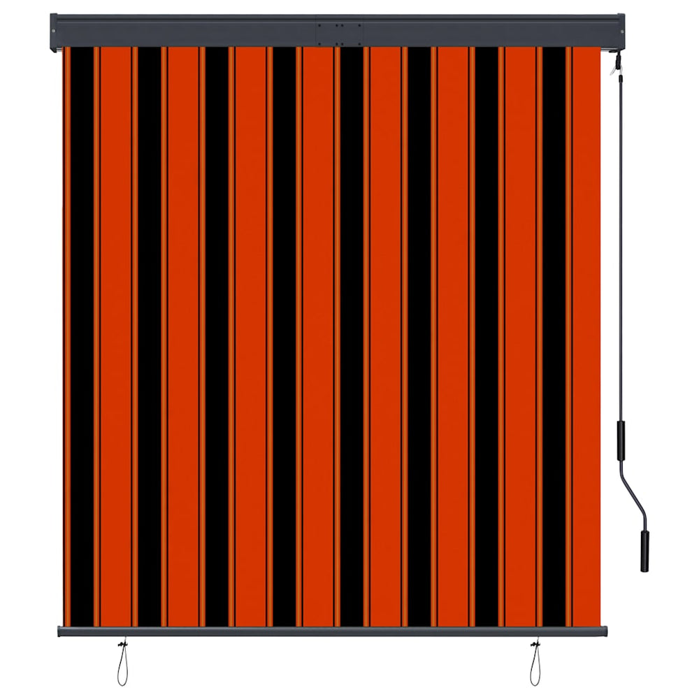 vidaXL Outdoor Blind 140x250 cm Orange and Brown