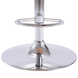 vidaXL Bar Stool Cream Faux Leather