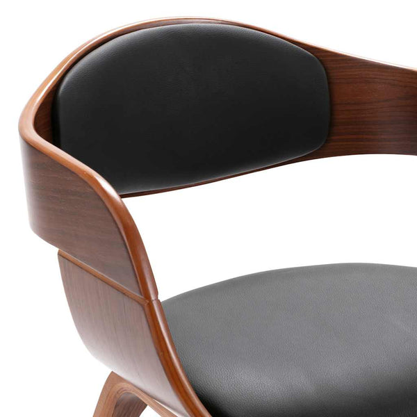 vidaXL Dining Chairs 2 pcs Bentwood and Faux Leather