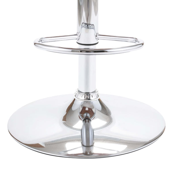 vidaXL Bar Stool Plywood and Grey Fabric