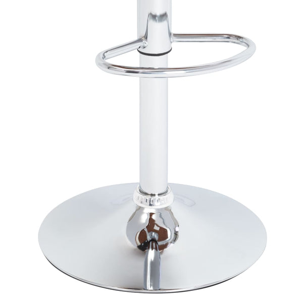 vidaXL Bar Stool Grey Fabric