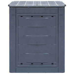 vidaXL Garden Compost Bins 3 pcs. Grey 60 x 60 x 73 cm 780 L