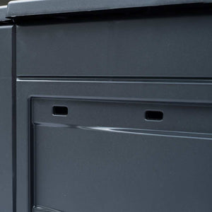 vidaXL Garden Compost Bins 3 pcs. Grey 60 x 60 x 73 cm 780 L