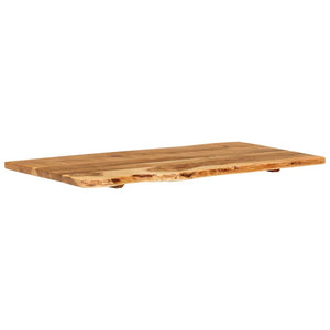 vidaXL Bathroom Vanity Top Solid Acacia Wood 100x52x2.5 cm