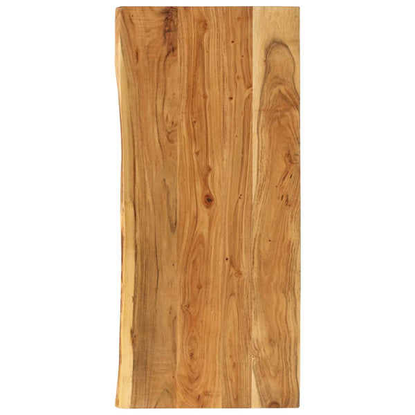 vidaXL Bathroom Vanity Top Solid Acacia Wood 114x52x4 cm