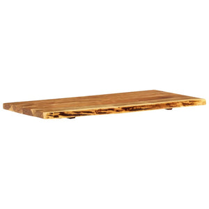 vidaXL Bathroom Vanity Top Solid Acacia Wood 114x52x4 cm