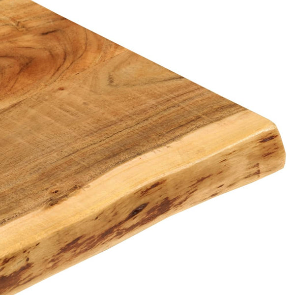 vidaXL Bathroom Vanity Top Solid Acacia Wood 140x52x3.8 cm