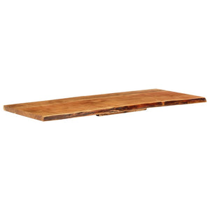 vidaXL Bathroom Vanity Top Solid Acacia Wood 140x52x3.8 cm
