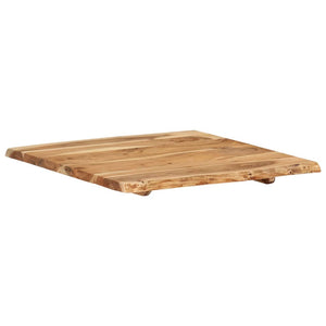 vidaXL Tabletop Solid Acacia Wood 58x(50-60)x2.5 cm