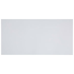 vidaXL Dining Table White and Black 120x60x74 cm MDF
