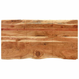 vidaXL Dining Table 154x80x76 cm Solid Acacia Wood