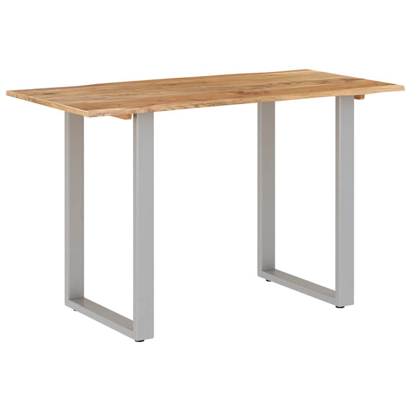 vidaXL Dining Table 118 x 58 x 76 cm Solid Acacia Wood